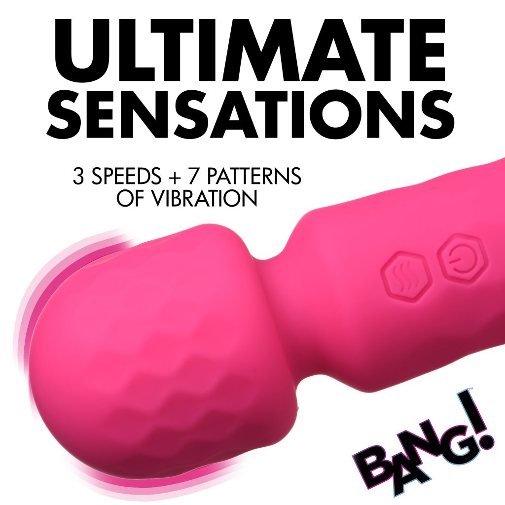 10x Mini Silicone Wand - Pink