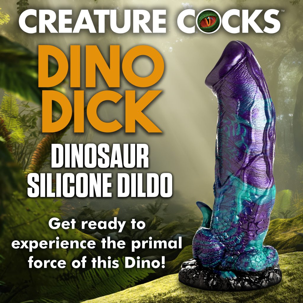 Dino-dick Silicone Dildo - Xl