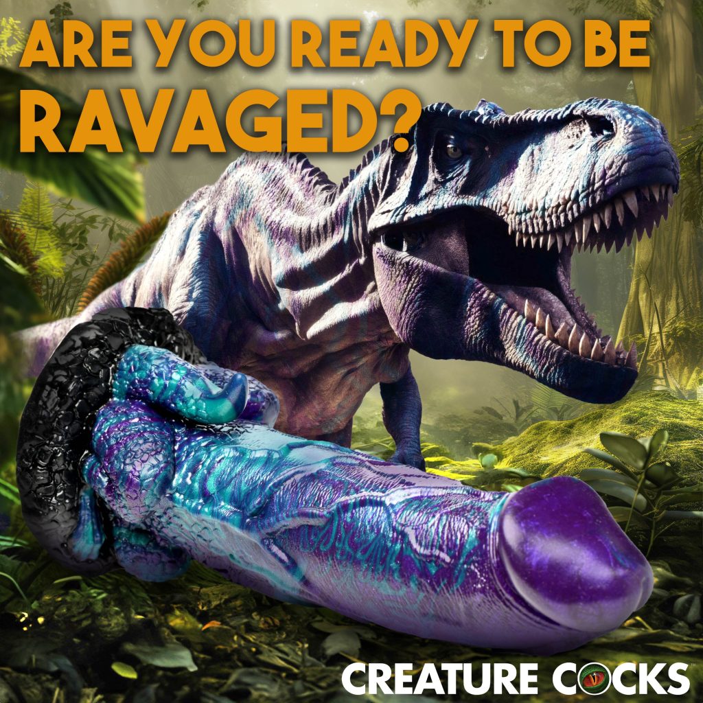 Dino-dick Silicone Dildo - Xl