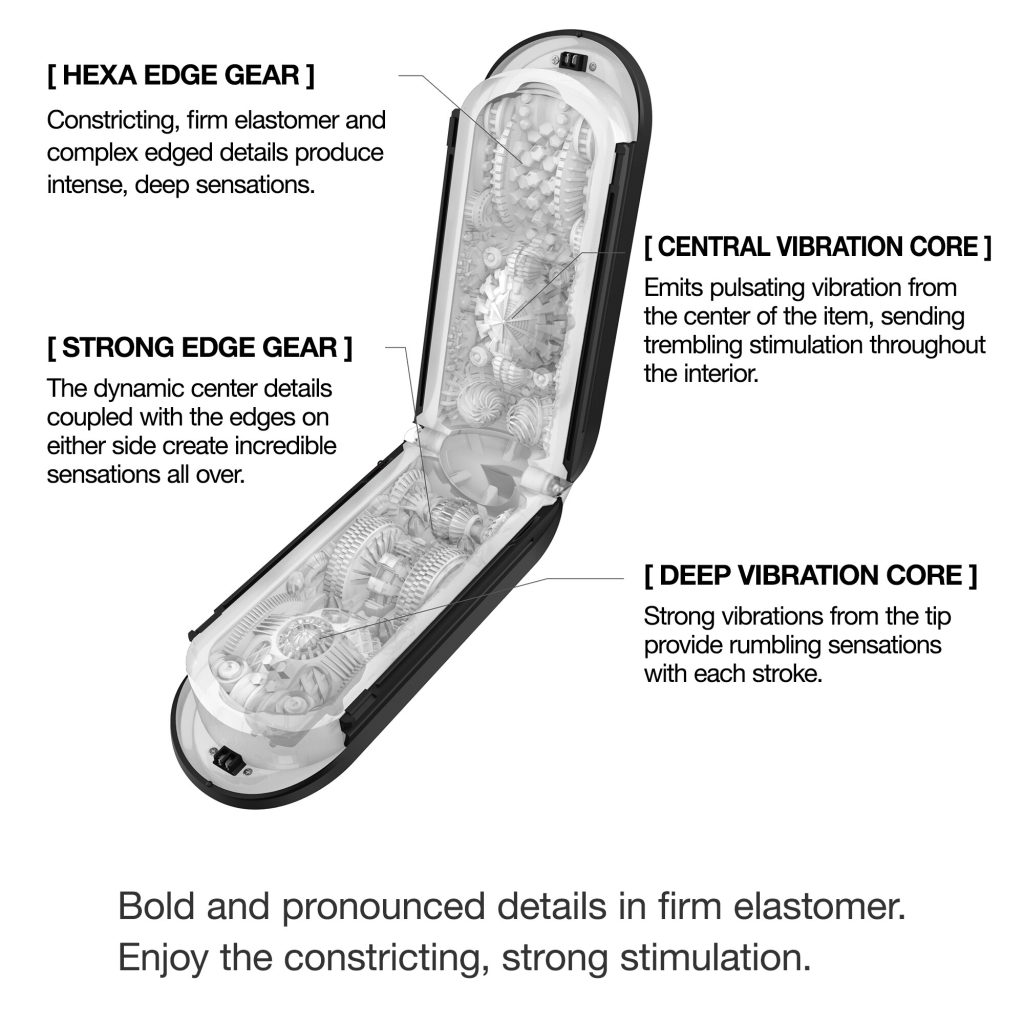 Flip Zero Gravity Vibrating - Black