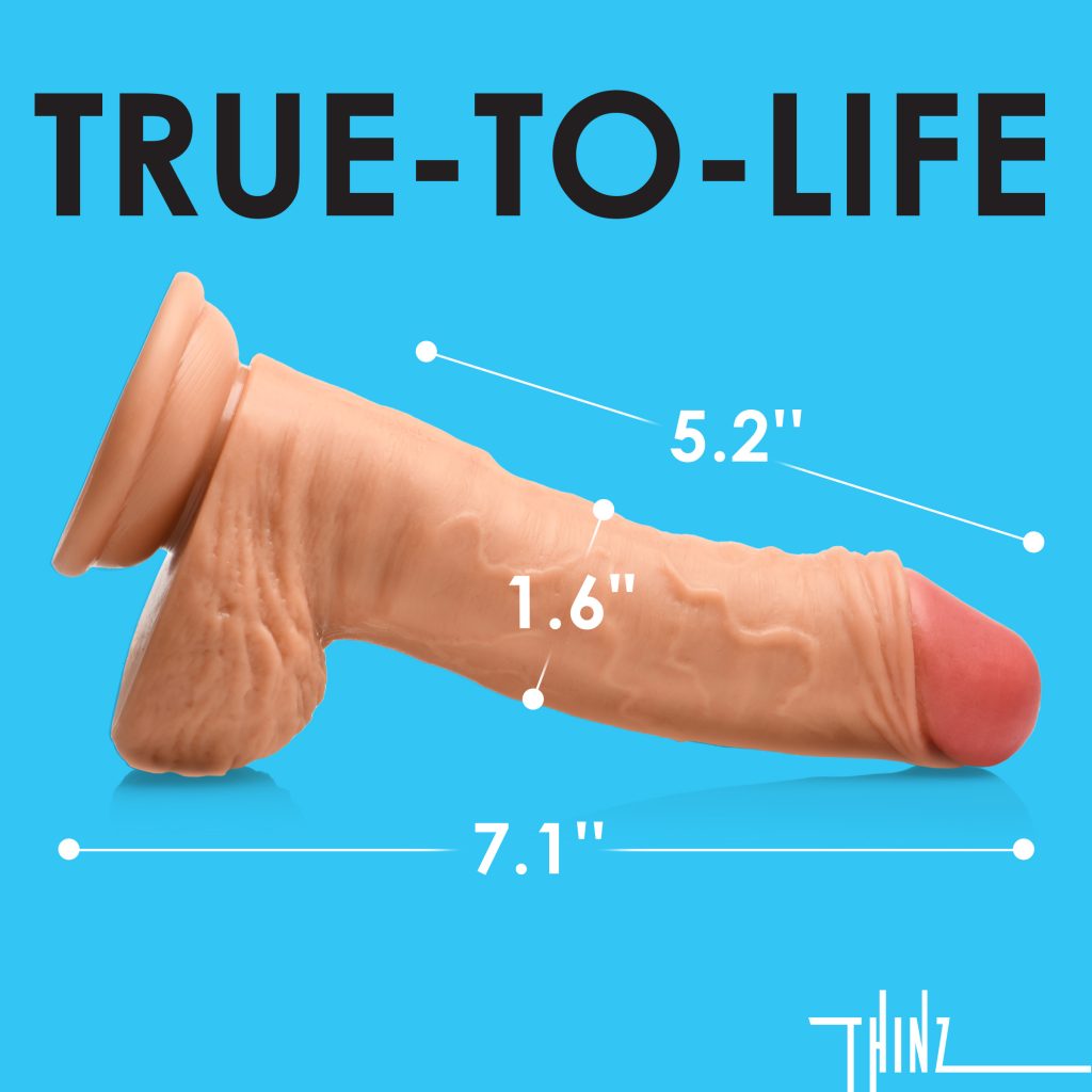 7 Inch Dildo With Foreskin