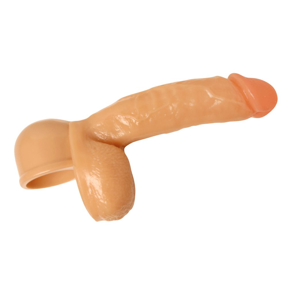 Sexflesh Wand Willy 6.5 Inch Dildo Attachment