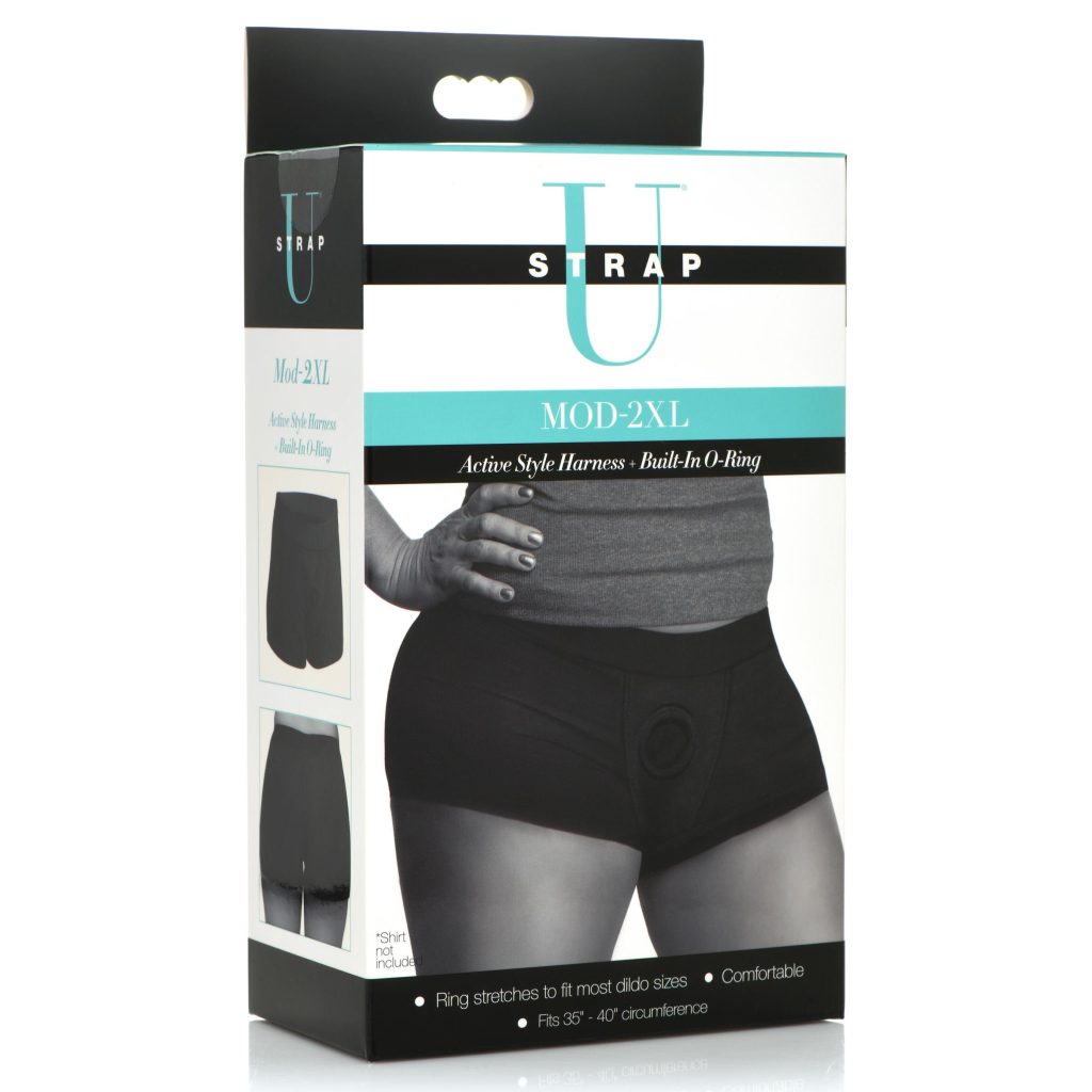 Mod Strap On Style Harness With Built In O Ring - 2xl
