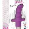 Desire Silicone Vibrating Anal Probe- Purple