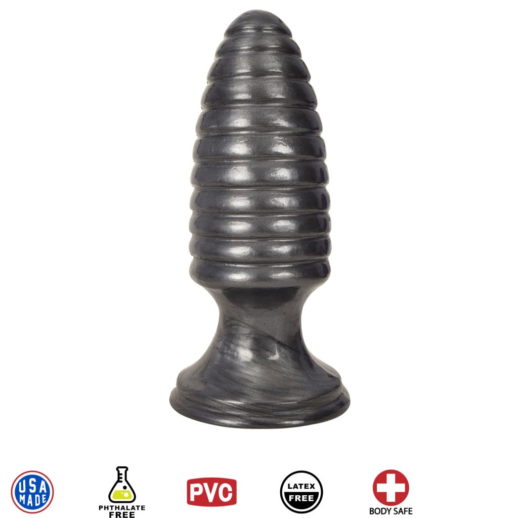 The Marshal Anal Plug -black