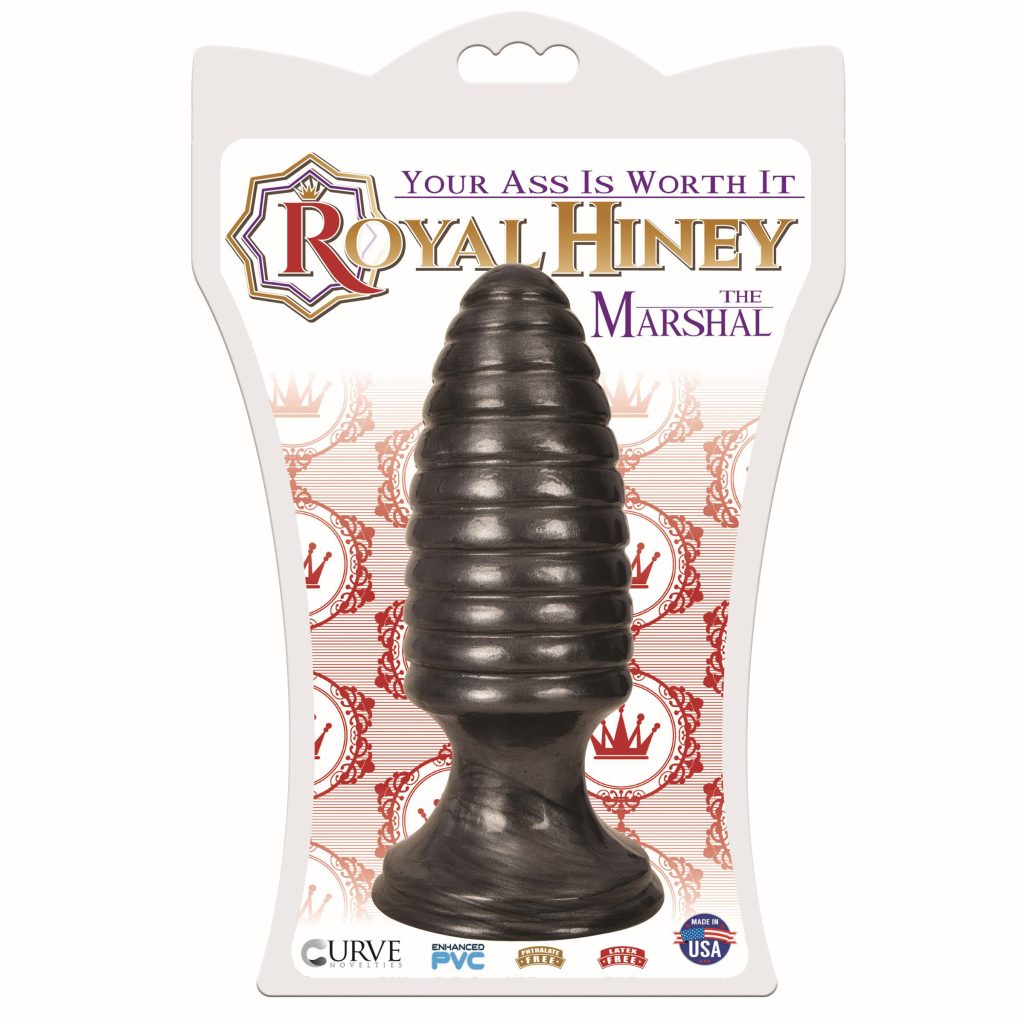 The Marshal Anal Plug -black