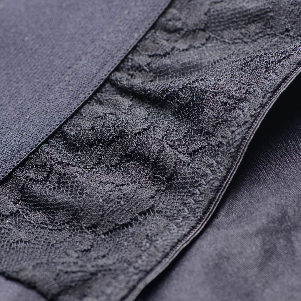 Lace Envy Black Crotchless Panty Harness - 2xl