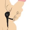 Remote Control 28x Vibrating Cock Ring And Bullet - Black