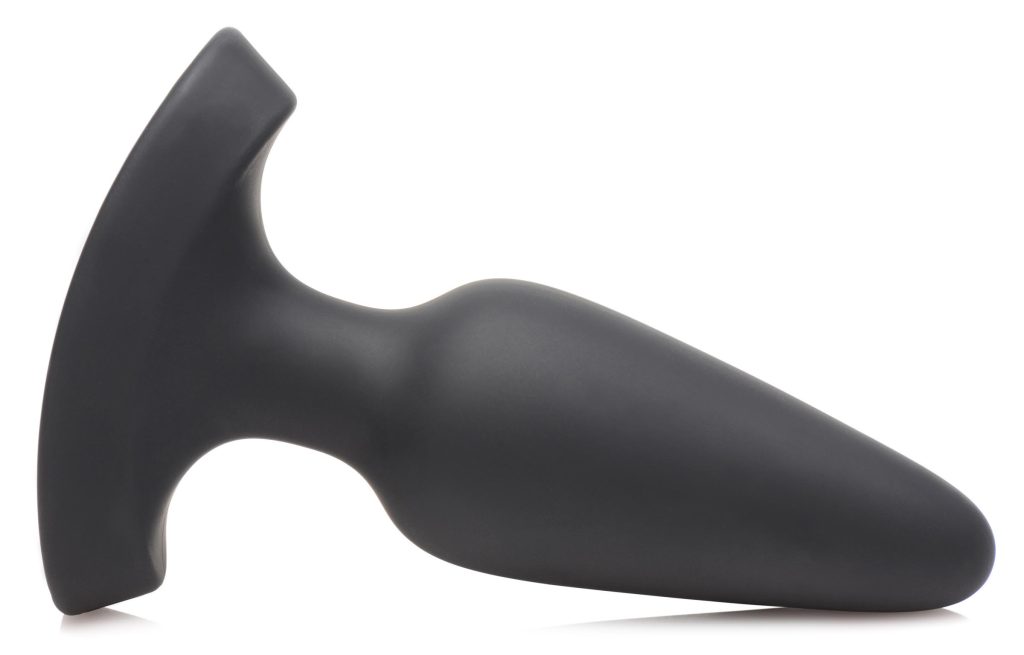 28x Laser Heart Silicone Anal Plug With Remote * Medium