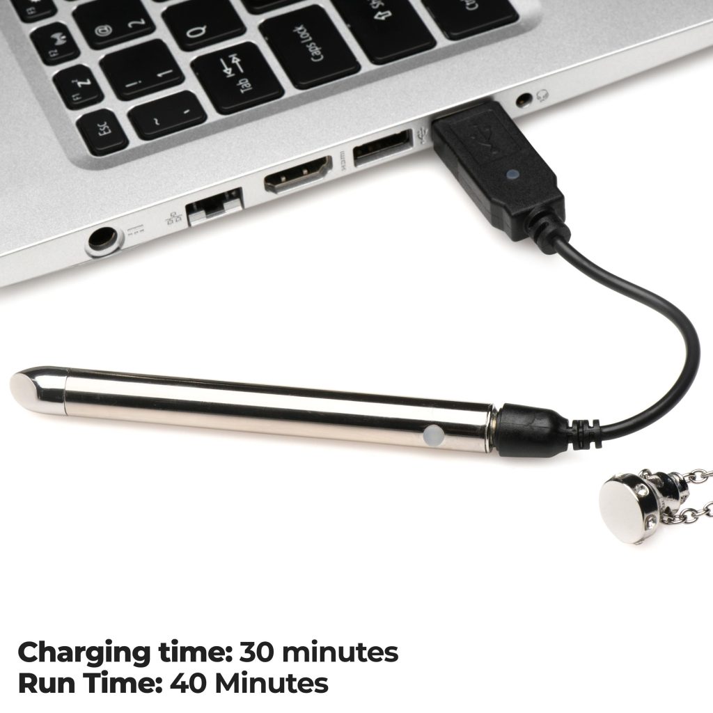 7x Vibrating Necklace - Silver