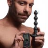 25x Vibrating Silicone Anal Beads With Remote Control