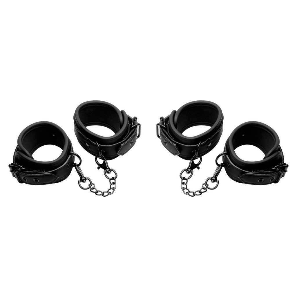 Kinky Comfort Wrist And Ankle Cuff Set