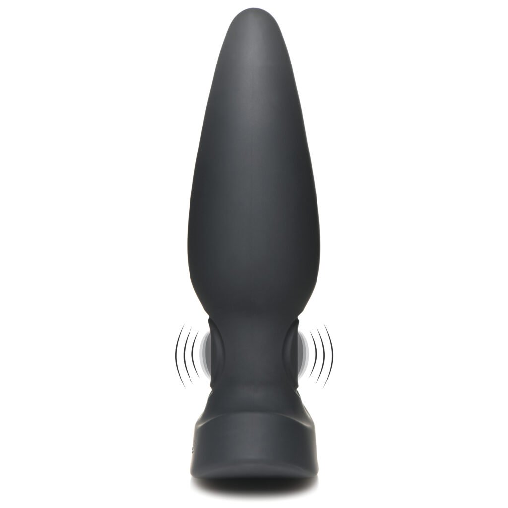 25x Pulsing And Vibrating Silicone Plug With Remote