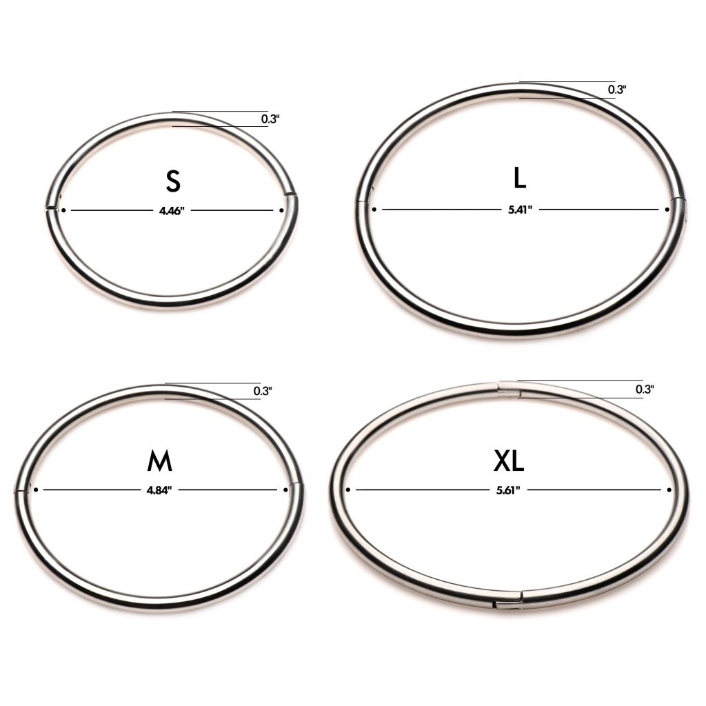Possession Stainless Steel Locking Collar - Xl