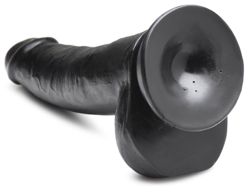 Jock 8 Inch Dong With Balls Black