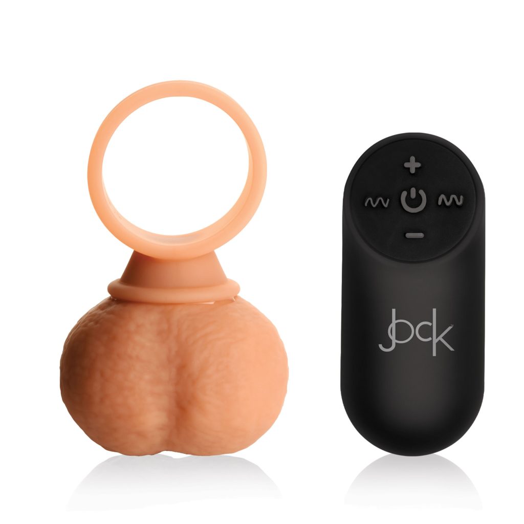 28x Vibrating Realistic Balls With Remote - 35mm