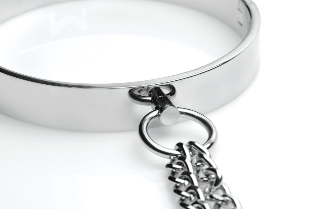 Isabella Sinclaire Slave Collar With Nipple Clamps