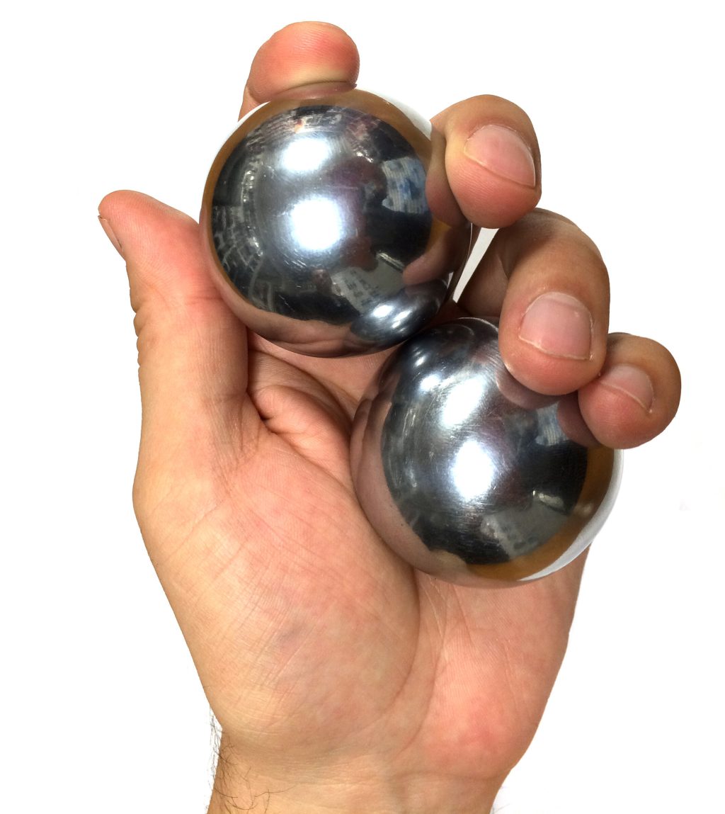 Large Steel Orgasm Balls