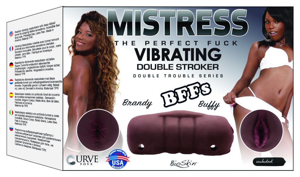 Mistress Brandy And Buffy Vibrating Double Stroker